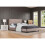 Comfy Living (5ft Kingsize, Truffle) Ezekiel Crushed Velvet Bed Frame 1