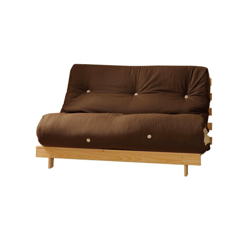 Comfy Living (Chocolate, Double) Comfy Living Albury Futon Sofa Bed
