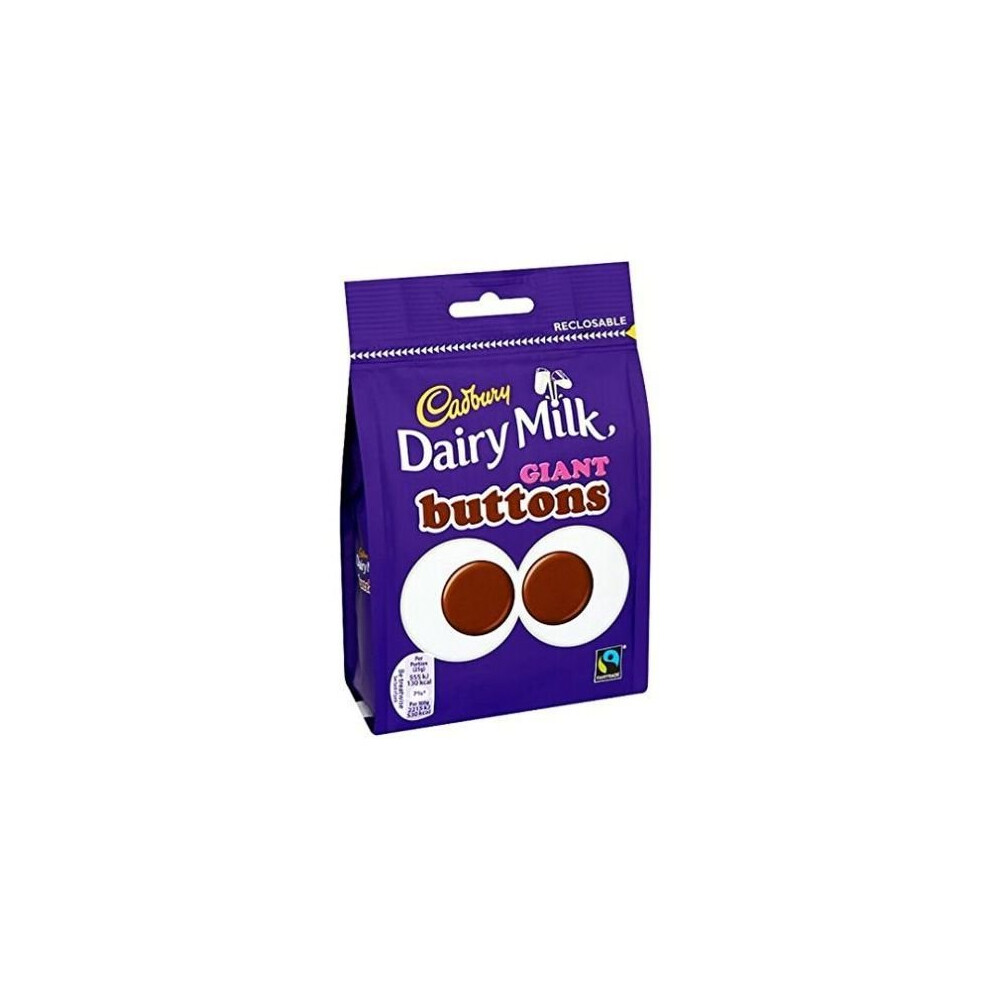 Cadbury Giant Buttons Pouch (10 x 119g)