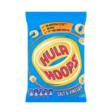 Hula Hoops Salt & Vinegar (32 x 34g)