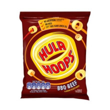 Hula Hoops Bbq Beef (32 x 34g)