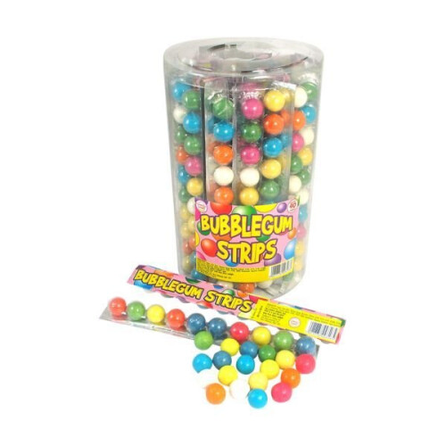 Candy Candy Factory Bubblegum Strips (40 x 30g)