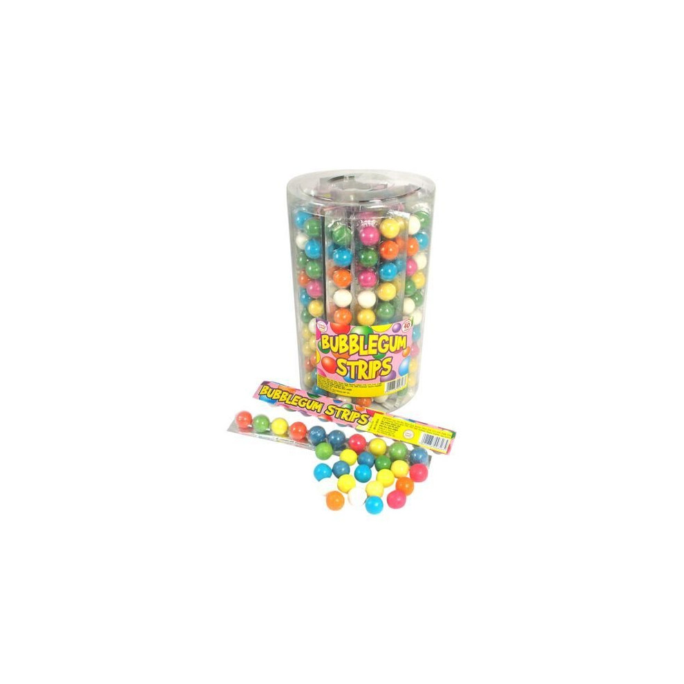 Candy Factory Bubblegum Strips (40 x 30g)