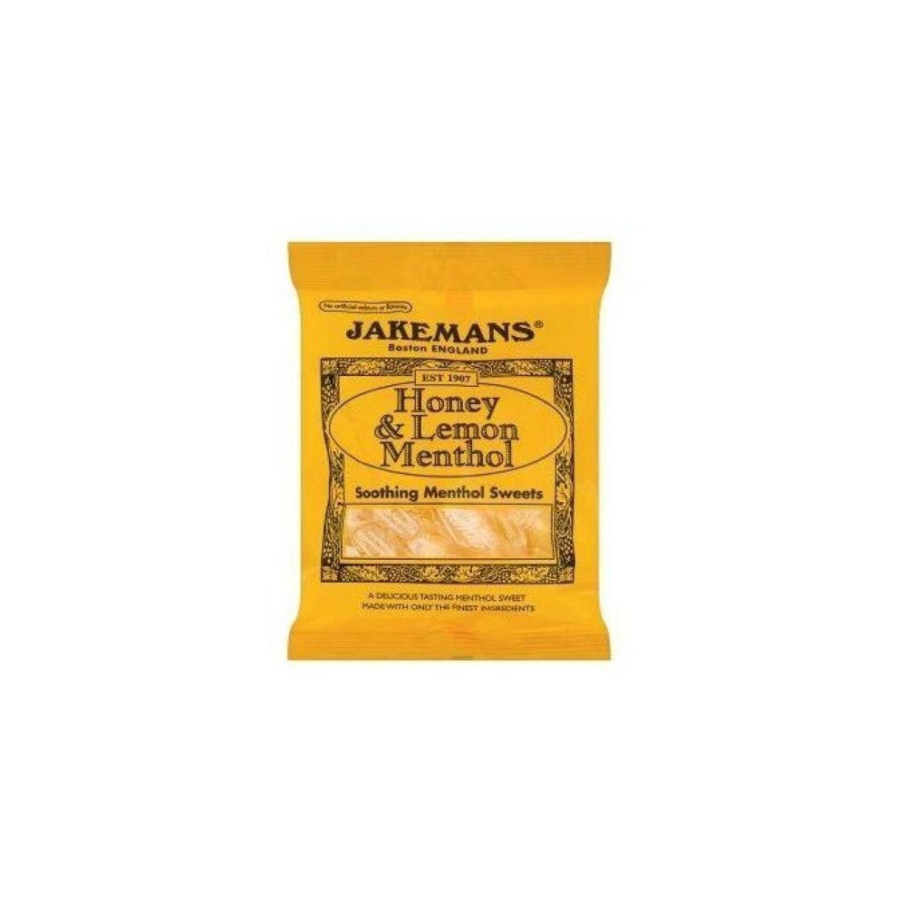 Jakemans Throat & Chest Soothing Menthol Sweets Lozenges 73g X 10