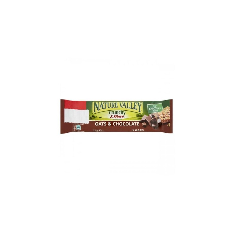 Nature Valley Grain/Dark Oats & Chocolate Crunchy Bars 42G - 18-Count Case