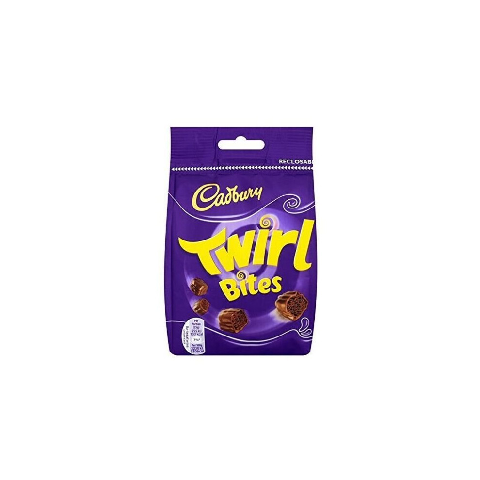 Cadbury Twirl Bites Pouch (10 x 109g)