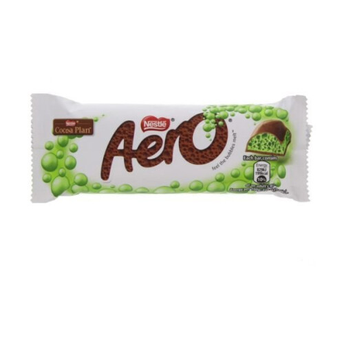 Aero Aero Bubbly Peppermint Bar (24 x 36g)
