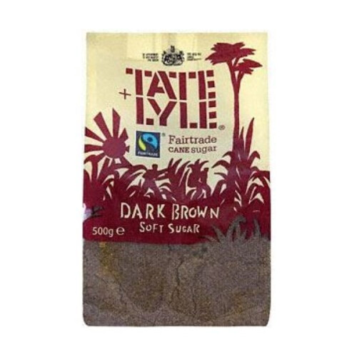 Tate & Lyle Soft Brown Dark Sugar (10 x 500g)