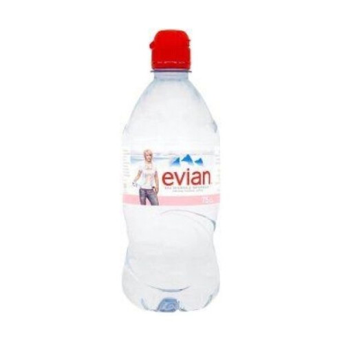 Evian Still Sports Cap (12 x 750ml)