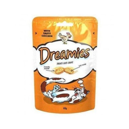 Dreamies Dreamies Chicken Cat Treats (8 x 60g)