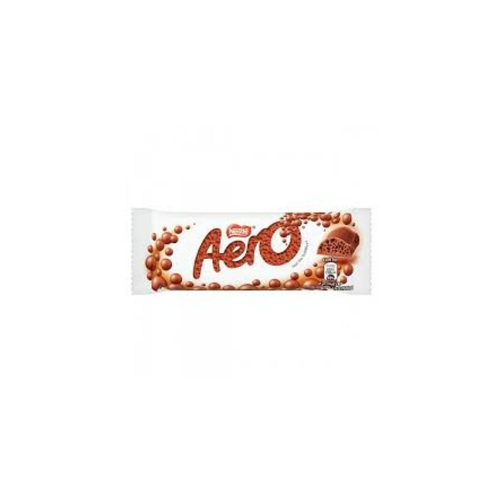 Aero Bubbly Bar Milk (24 x 36GM)