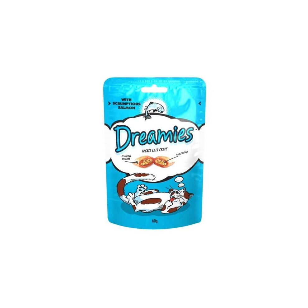 Dreamies Salmon Cat Treats 60g