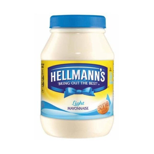Hellmanns Mayonnaise Light (6 x 400g)