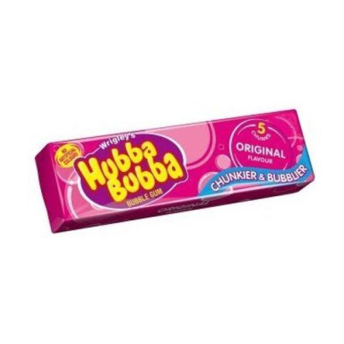 Hubba Bubba Original Big Bubble Gum (20 x 5 Piece)