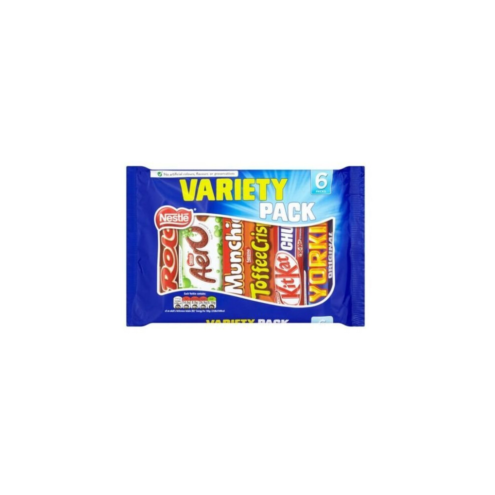 12pk Nestle Chocolate Variety Pack - 264g