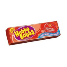 Hubba Bubba Strawberry Big Bubble G (20 x 5 Piece)