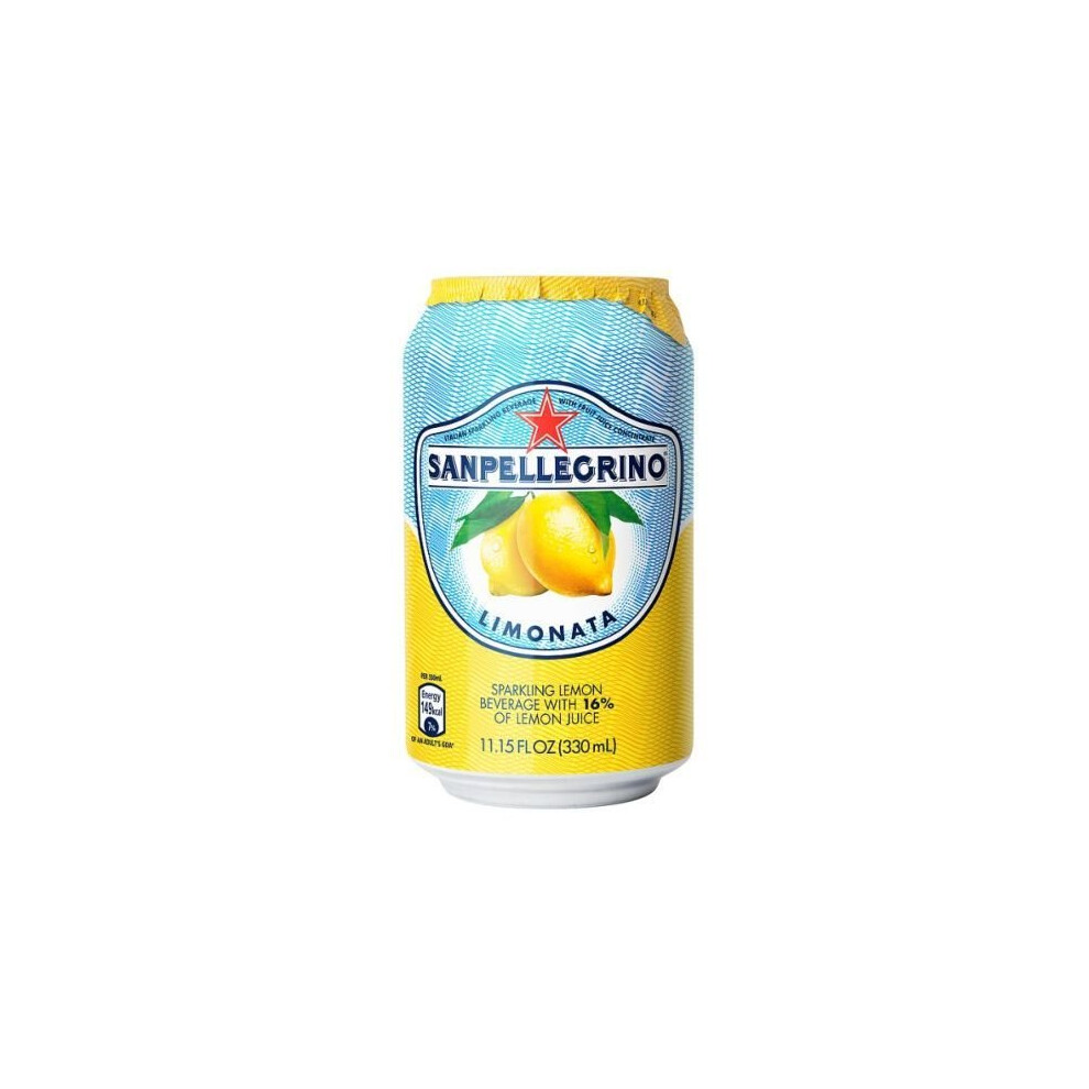 San Pellegrino Can Limonata / Lemon (24 x 330ml)