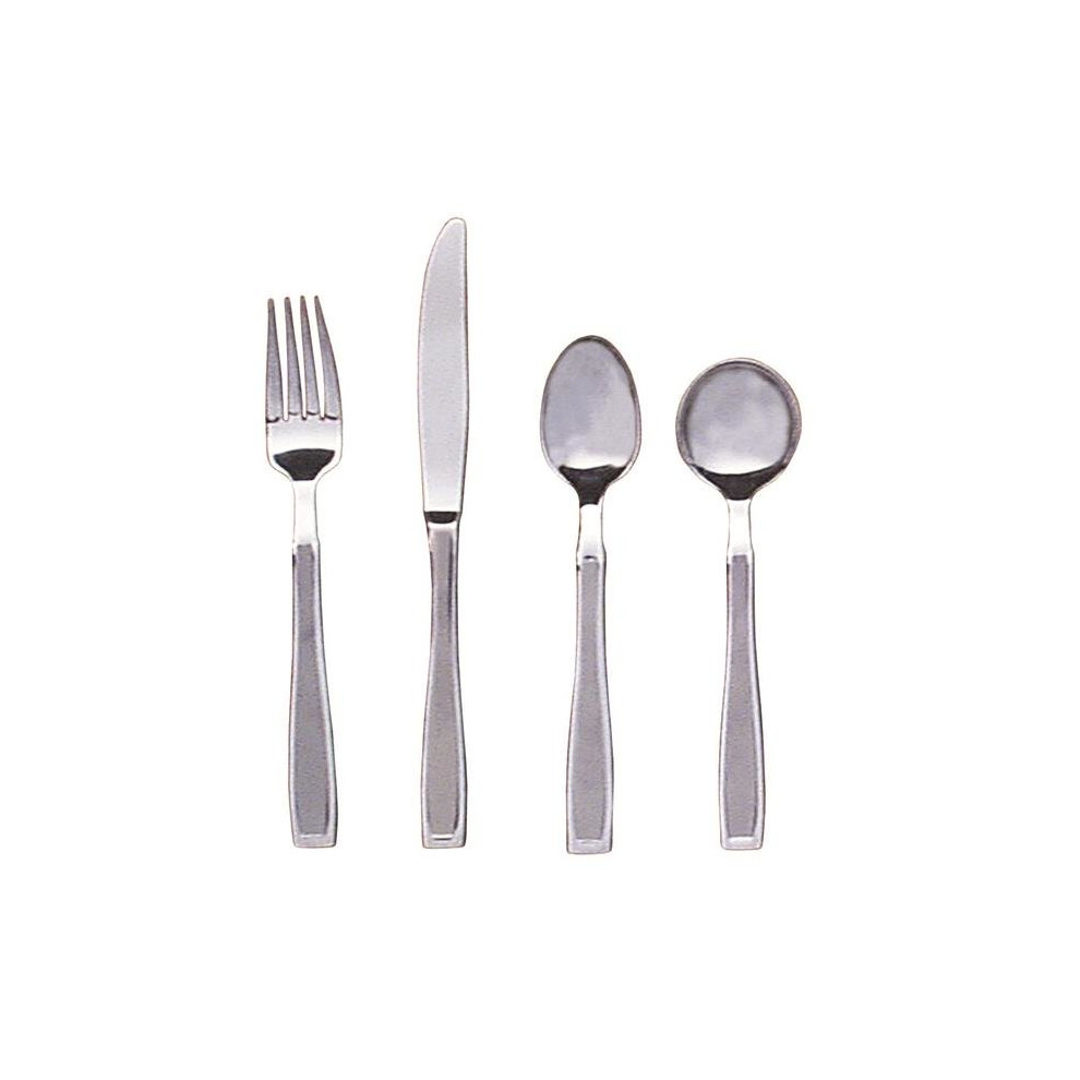 Fabrication Enterprises 61-0023 7.3 Oz Straight Soup Spoon With Weighted Cutlery
