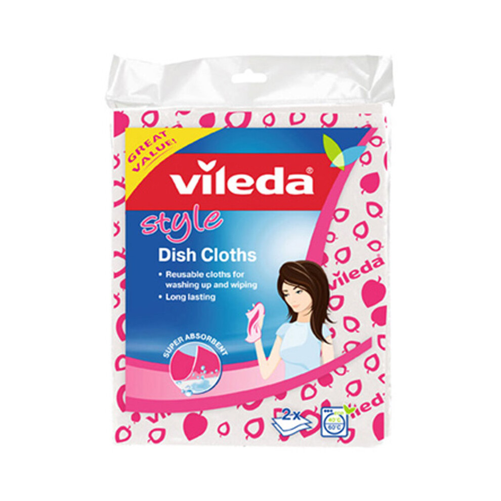 Vileda VIL132705 Dish Cloth x 2