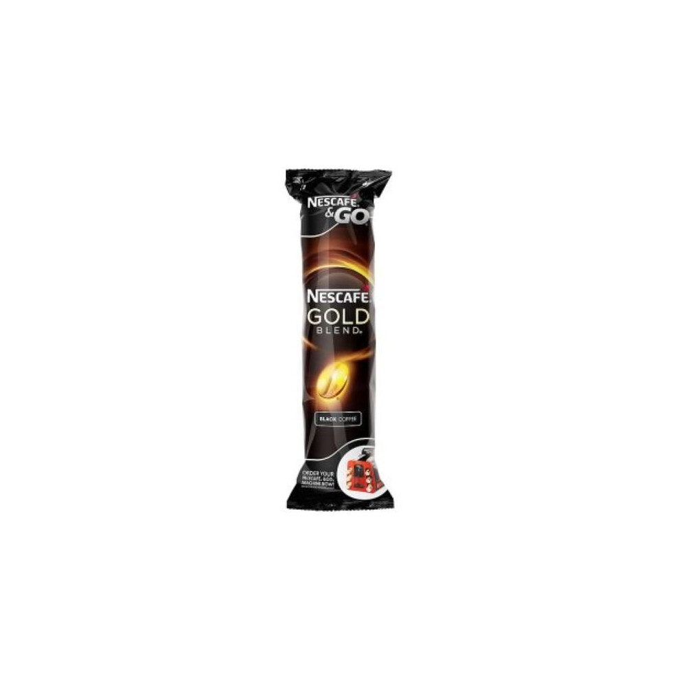Nescafe Go Black Coffee Gold Blend Cup (8 x CUP)