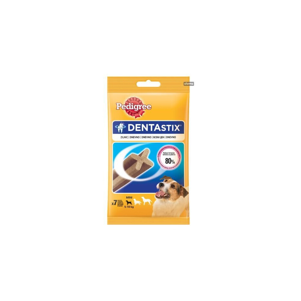 Pedigree Dentastix Small Dog Dental Chews 7 Stick (10 x 110g)