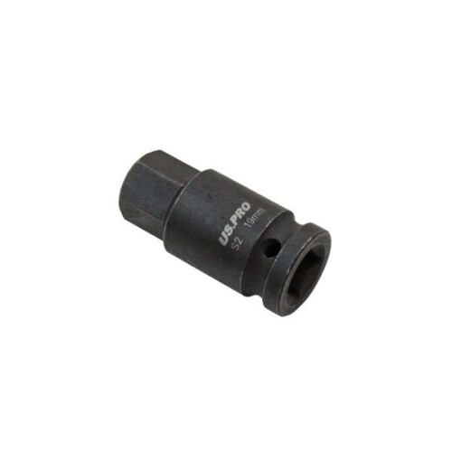 us pro US PRO Tools 1/2" DR Impact Hex Bit Socket M19 X 55mm 3324