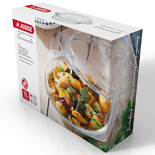 Judge Judge Kitchen Glass Casserole 1L 1