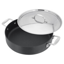 Stellar Hard Anodised 28cm Side Handled Saute/Server