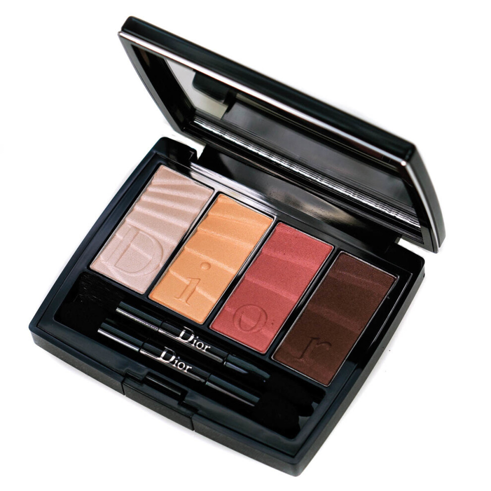 (002 Coral Gradation) Dior Colour Gradation 4 Colours Eyeshadow