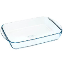 Pyrex Glass Rectangular Roaster, 40x27cm
