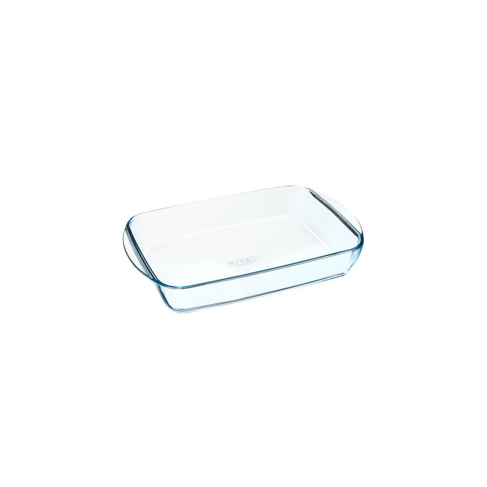 Pyrex Glass Rectangular Roaster, 40x27cm