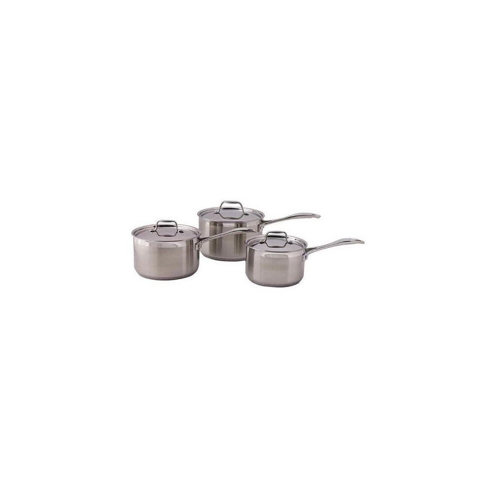 Dexam 3Pc Supreme Saucepan Set - 16, 18, 20Cm