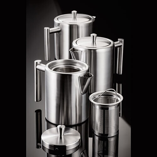 Stellar Stellar Oslo 4-Cup Teapot, Silver, 800 ml 2