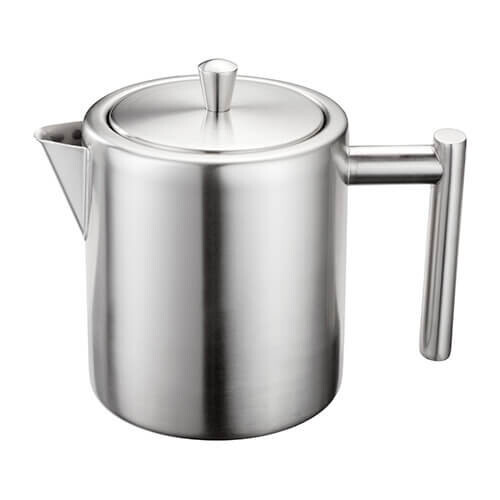 Stellar Stellar Oslo 4-Cup Teapot, Silver, 800 ml