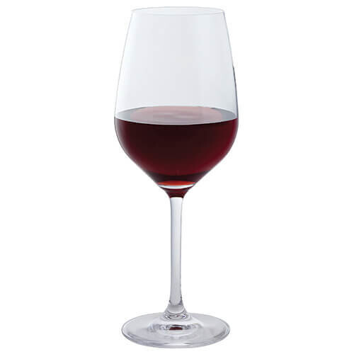 DARTINGTON Dartington 2-Piece Crystal Wine and Bar Glass, Red 2