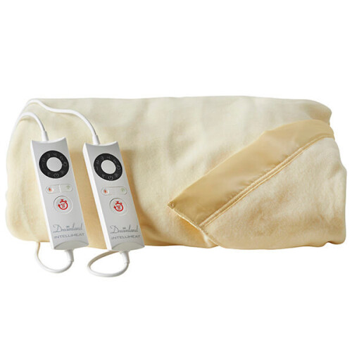 Dreamland Intelliheat 16454 150W 6 Heat Settings King Dual Over Blanket