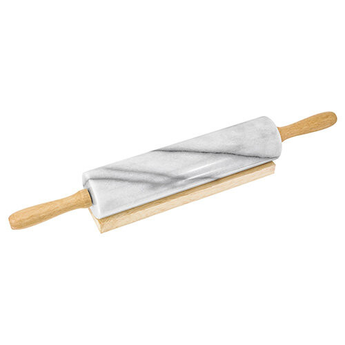 Judge Judge White Marble Rolling Pin 47 x 6cm
