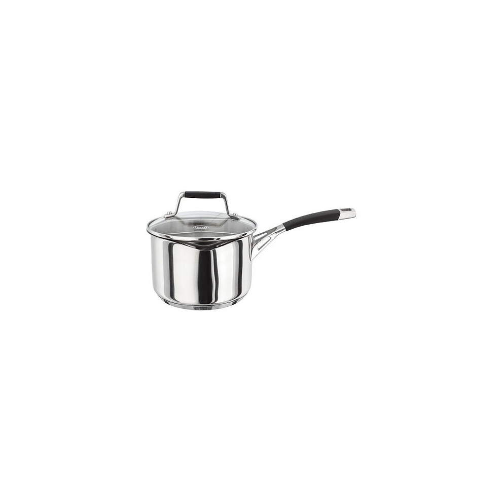 Stellar 5000 Induction 16cm Draining Lid Saucepan