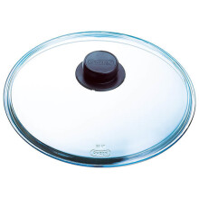 Pyrex 4937234 Glass Lid for Saucepan / Frying Pan - 28 x 31 x 8.69 cm  Transparent