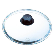 Pyrex 4937233 Glass Lid for Saucepan / Frying Pan - 27 x 26.5 x 7 cm  Transparent