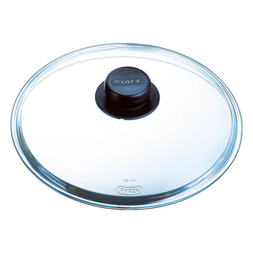 Pyrex 4937233 Glass Lid for Saucepan / Frying Pan - 27 x 26.5 x 7 cm  Transparent