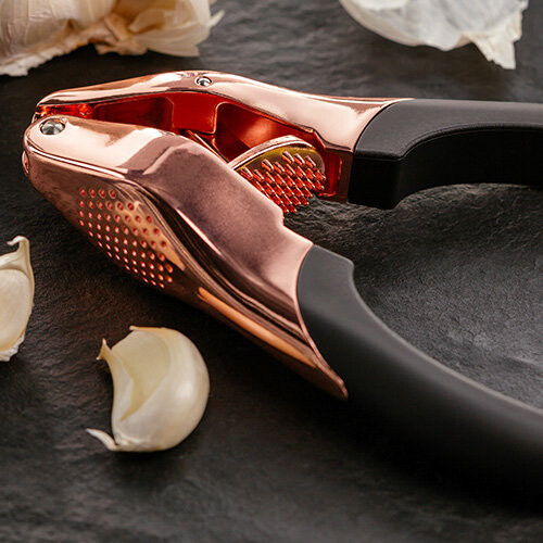 Stellar Stellar Soft Touch Copper Garlic Press 2