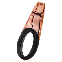 Stellar Soft Touch Copper Garlic Press
