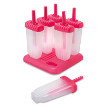 Eddingtons Fab Ice Lolly Mould Set of 6 Pink