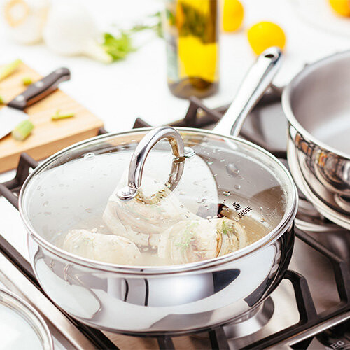 Judge Judge Classic 24cm Saute Pan With Glass Lid 1