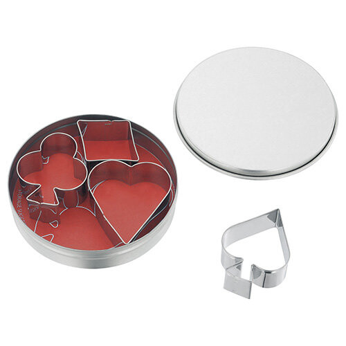 Judge Judge Playing Card Cutters (Set Of Four)