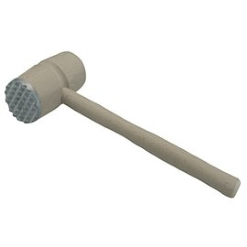 Beech Meat Tenderising Mallet Metal End