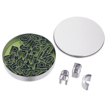 Alphabet Pastry Cutters