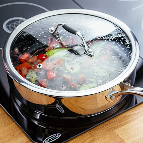 James Martin Non-Stick 24cm Saute Pan 2