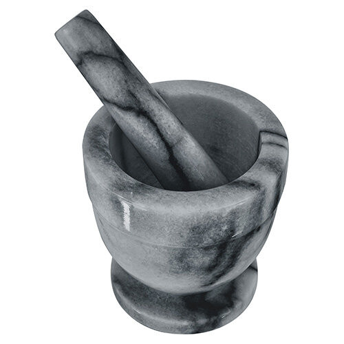 Judge Judge Grey Marble 10.5cm Mortar and Pestle